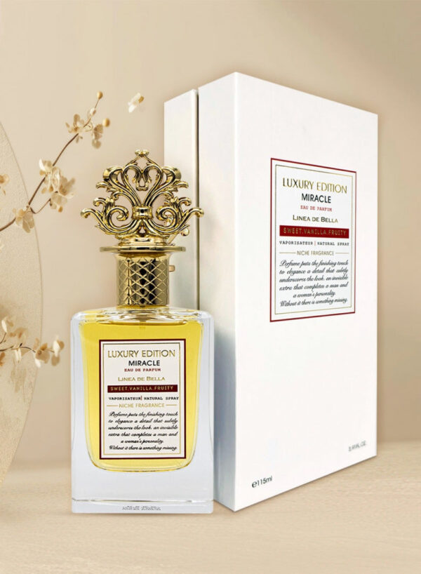 Linea De Bella Luxury Edition Miracle Eau de Parfum – Unisex – 115ml - Image 2