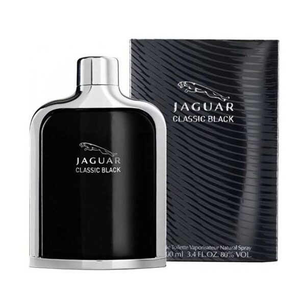 Jaguar Classic Black EDT for Men 100ml - Image 2