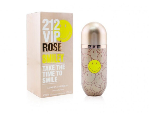 Carolina Herrera 212 VIP rose smiley women EDP 80ml - Image 3